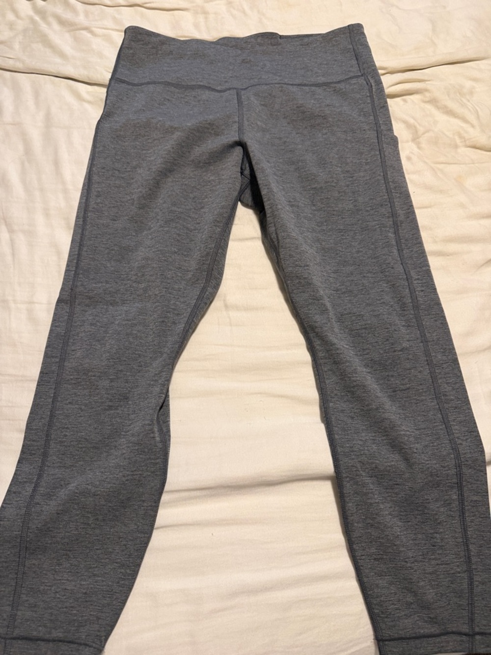 Athleta Dark Gray High-Rise Leggings